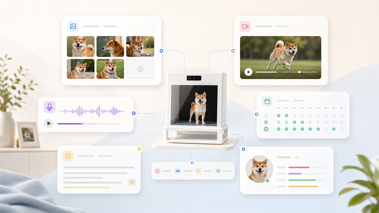 Home Pet memory system interface